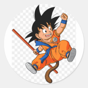 Anime-Sticker Runder Aufkleber