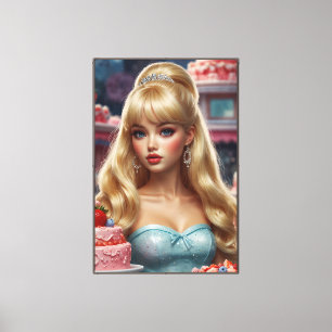 Anime Stretched Canvas Print Leinwanddruck