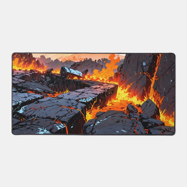 Anime Style Desktops Schreibtischunterlage (Vorderseite)