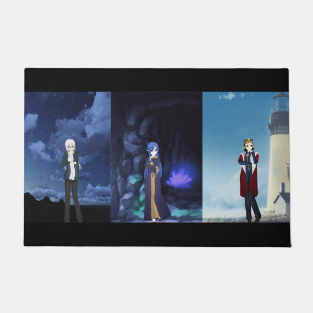 Anime-Style-Doormat Fußmatte (Vorderseite)