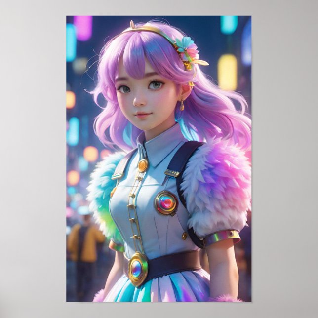 Anime Style Poster (Vorne)