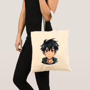 Anime Superpower Delight - Young Man Character Tragetasche