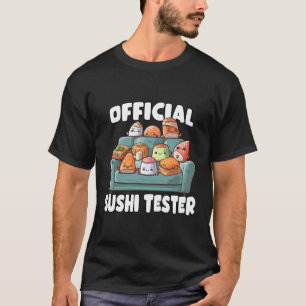 Anime Sushi T Kawaii Sushi Nippon Delight T-Shirt