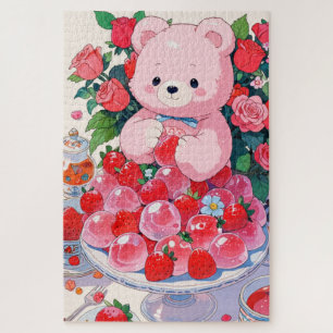 Anime Süßer Teddybär Puzzle
