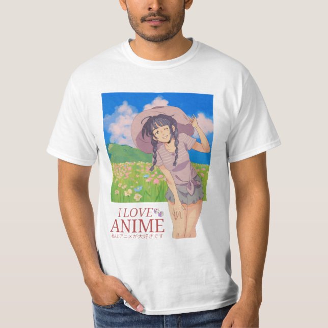 Anime T - Shirt (Vorderseite)