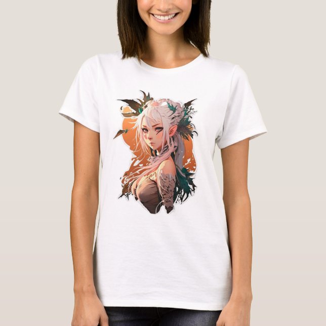 Anime T - Shirt Miroko (Vorderseite)