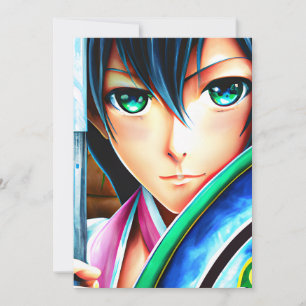 Anime the Classic Japanischer Stil Einladung