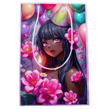 Anime Themed Birthday Girl of Color