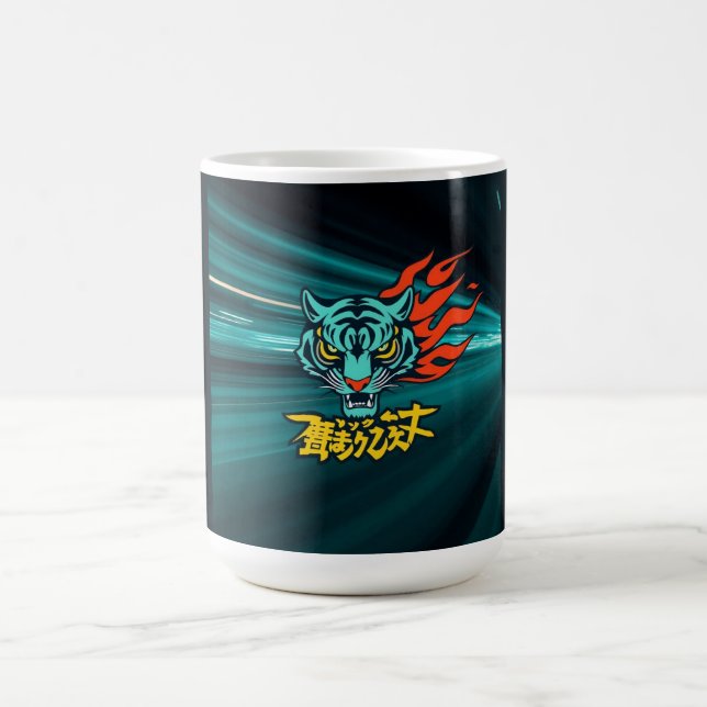 Anime-Tiger Kaffeetasse (Mittel)