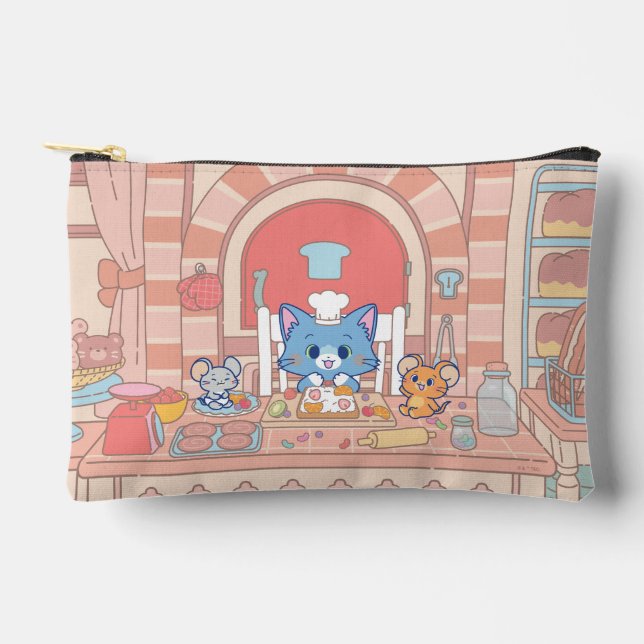 Anime Tom, Jerry und Tuffy Bakery Zubehörtasche (Vorderseite)