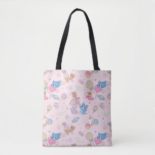 Anime Tom, Jerry und Tuffy Candyland Pattern