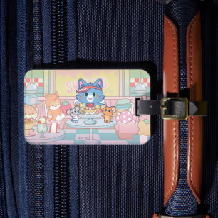 Anime Tom, Jerry und Tuffy Dessert Parlor Gepäckanhänger
