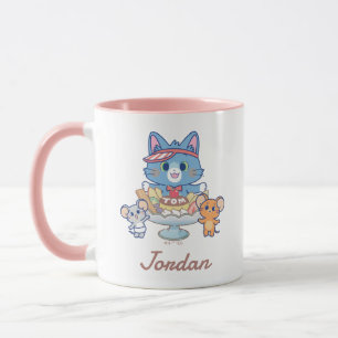 Anime Tom, Jerry und Tuffy Dessert Parlor Tasse