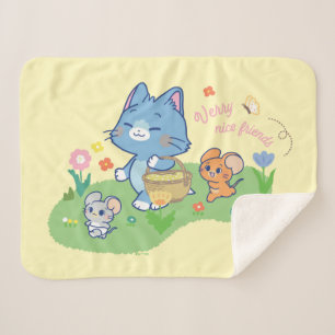 Anime Tom, Jerry und Tuffy Picnic Sherpadecke