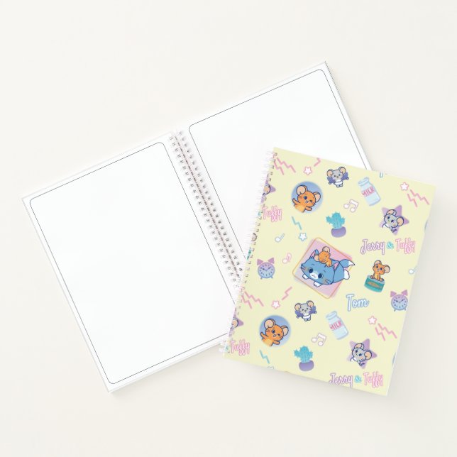 Anime Tom, Jerry und Tuffy Playtime Pattern Notizbuch (Innenseite)