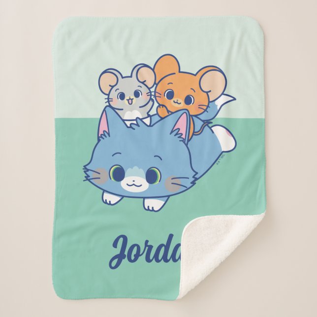 Anime Tom, Jerry und Tuffy Sherpadecke (Vorderseite)