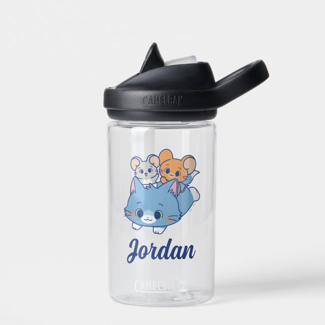 Anime Tom, Jerry und Tuffy Trinkflasche (Links)