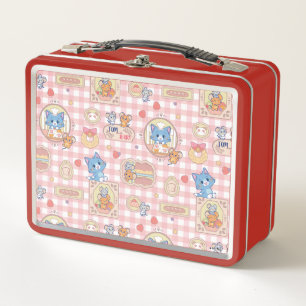 Anime Tom und Jerry Bakery Pattern Metall Brotdose