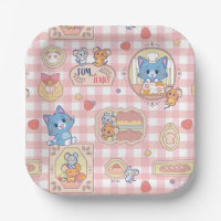 Anime Tom und Jerry Bakery Pattern