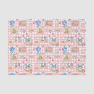 Anime Tom und Jerry Bakery Pattern Seidenpapier
