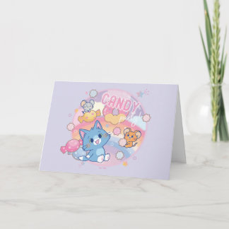 Anime Tom und Jerry Candy Party Karte