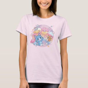 Anime Tom und Jerry Candy Party T-Shirt