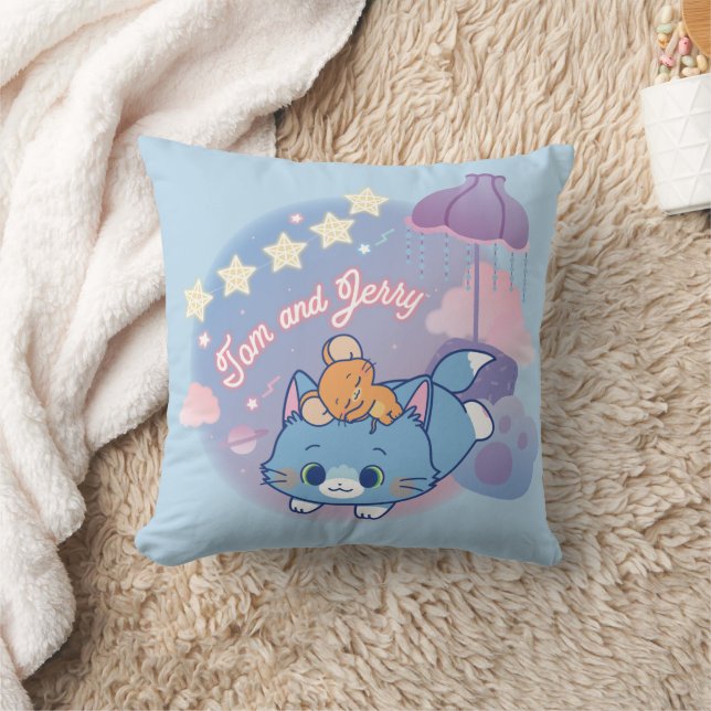 Anime Tom und Jerry Dreamy Nights Kissen (Decke)