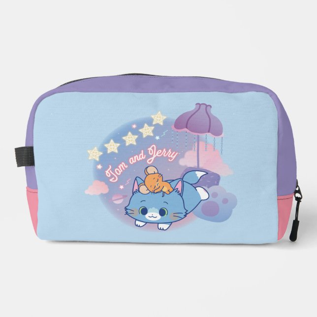 Anime Tom und Jerry Dreamy Nights Waschbeutel (Vorderseite)