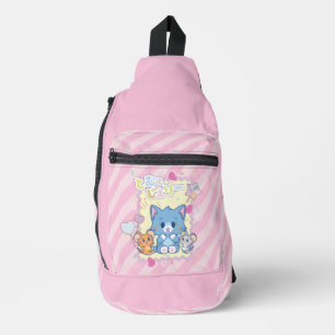 Anime Tom und Jerry Strawberry Fun Crossbody Bag