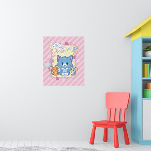 Anime Tom und Jerry Strawberry Fun Poster