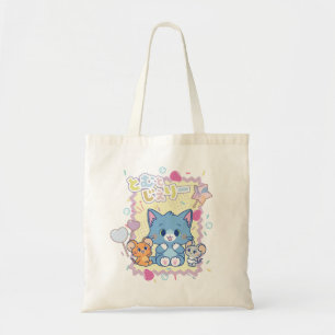 Anime Tom und Jerry Strawberry Fun Tragetasche