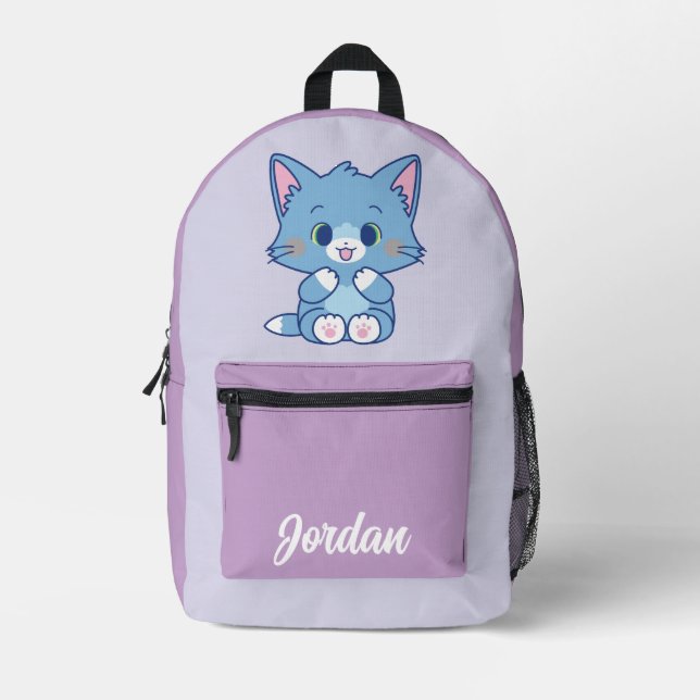 Anime Tom und Jerry - Tom Bedruckter Rucksack (Vorderseite)