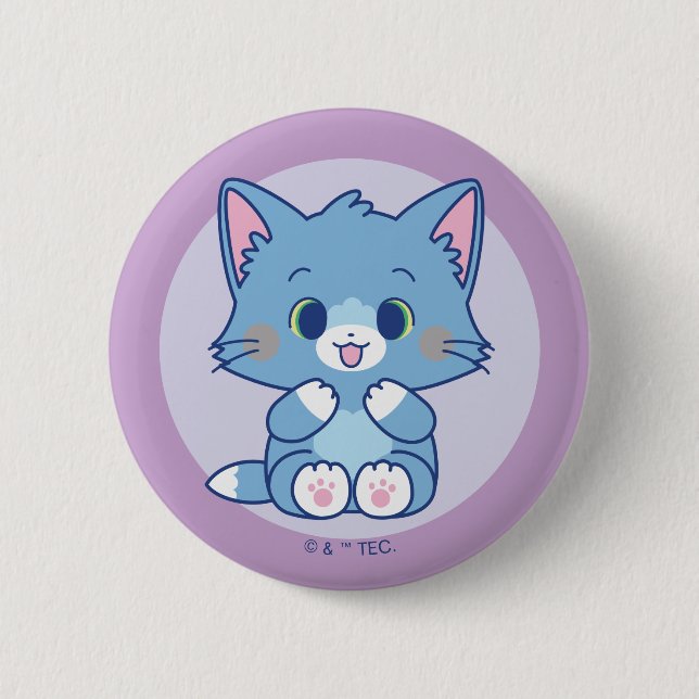 Anime Tom und Jerry - Tom Button (Vorderseite)