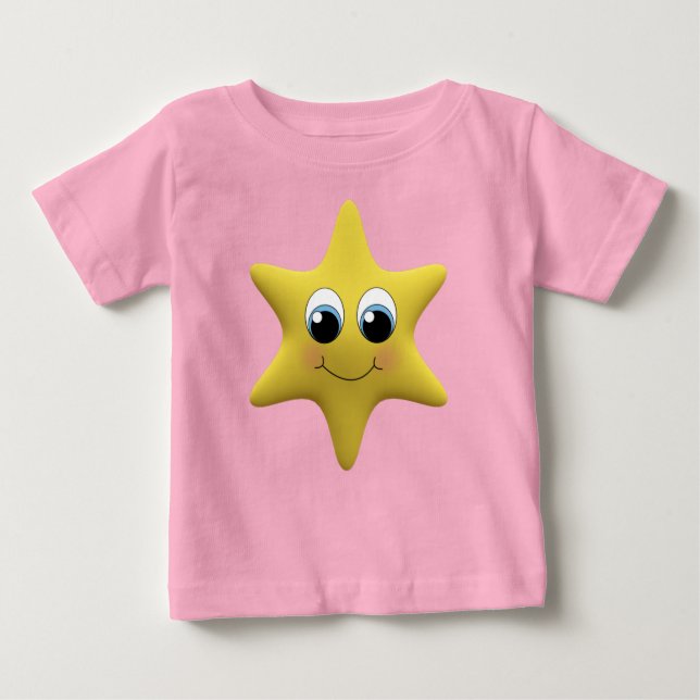 Anime Toon Star Baby T - Shirt (Vorderseite)