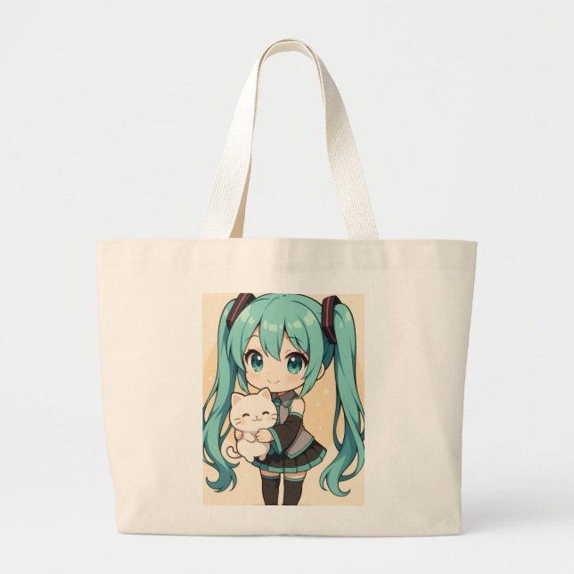 Anime Totes bag  Jumbo Stoffbeutel (Vorne)
