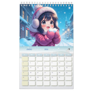 Anime Träume 2026 Kalender