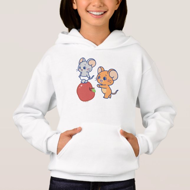 Anime Tuffy und Jerry Apple Rolling Hoodie (Vorderseite)