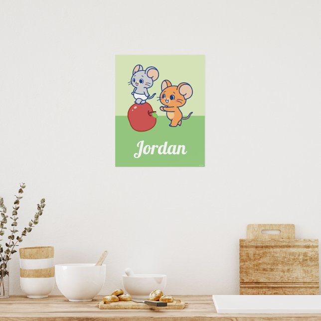 Anime Tuffy und Jerry Apple Rolling Poster (Küche)
