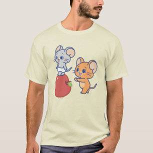 Anime Tuffy und Jerry Apple Rolling T-Shirt