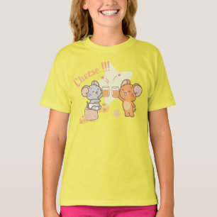 Anime Tuffy und Jerry Cheers zu Käse T-Shirt
