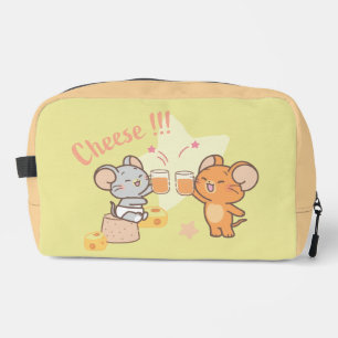 Anime Tuffy und Jerry Cheers zu Käse Waschbeutel