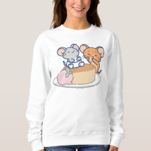 Anime Tuffy und Jerry Cheesecake Sweatshirt