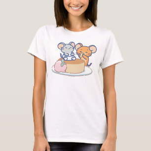 Anime Tuffy und Jerry Cheesecake T-Shirt