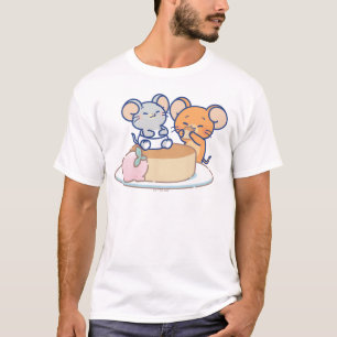 Anime Tuffy und Jerry Cheesecake T-Shirt