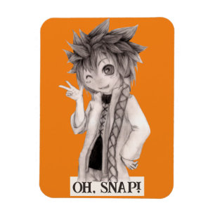Anime Typ O SNAP, Original Zeichnend Magnet