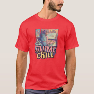 Anime und chillen Anime T-Shirt