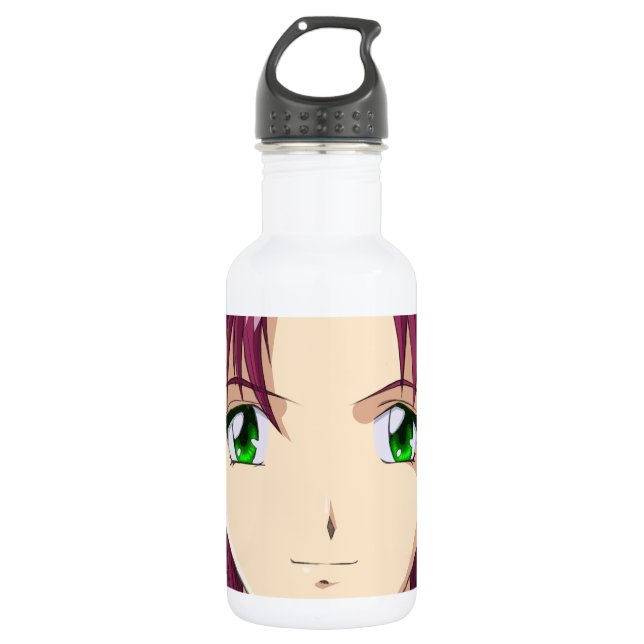 Anime und Manga stellt gegenüber Trinkflasche (Vorderseite)