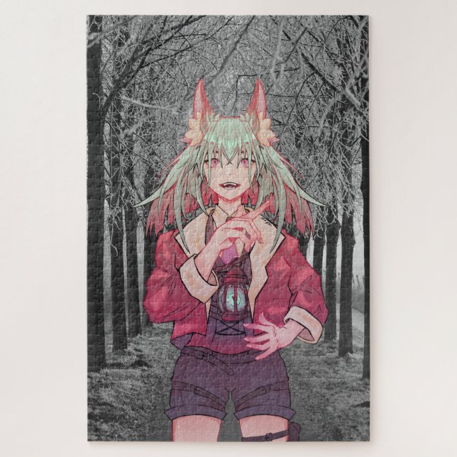 Anime, V Tuber VTuber, snow Puzzle (Vertikal)