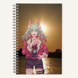 Anime, V Tuber VTuber sunset Notizbuch