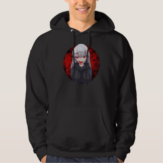 Anime Vampire Girl Halloween Design Gift Hoodie